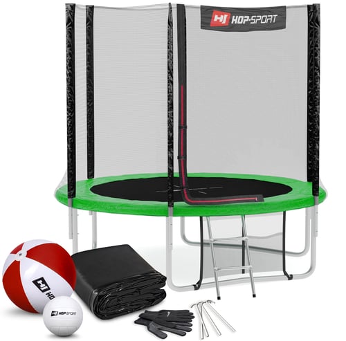 Garden Trampoline 8ft w/ Outer Safety Net