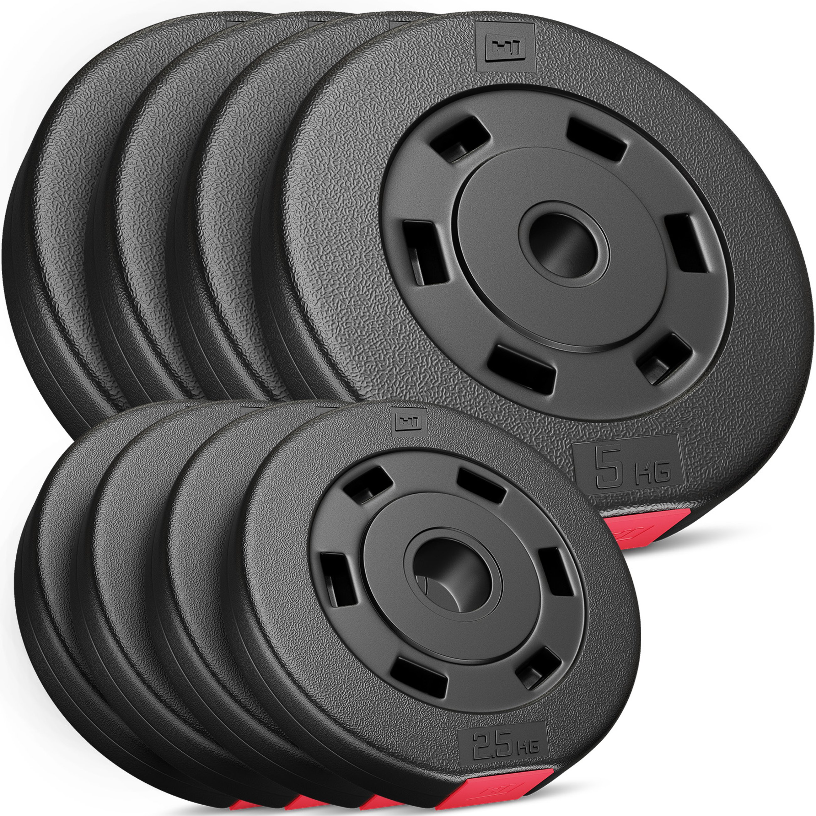 Standard Weights Set 30kg (4x5kg + 4x2,5kg)