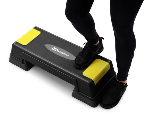 2-Level Aerobic Step HS-PP020AS Black-Yellow