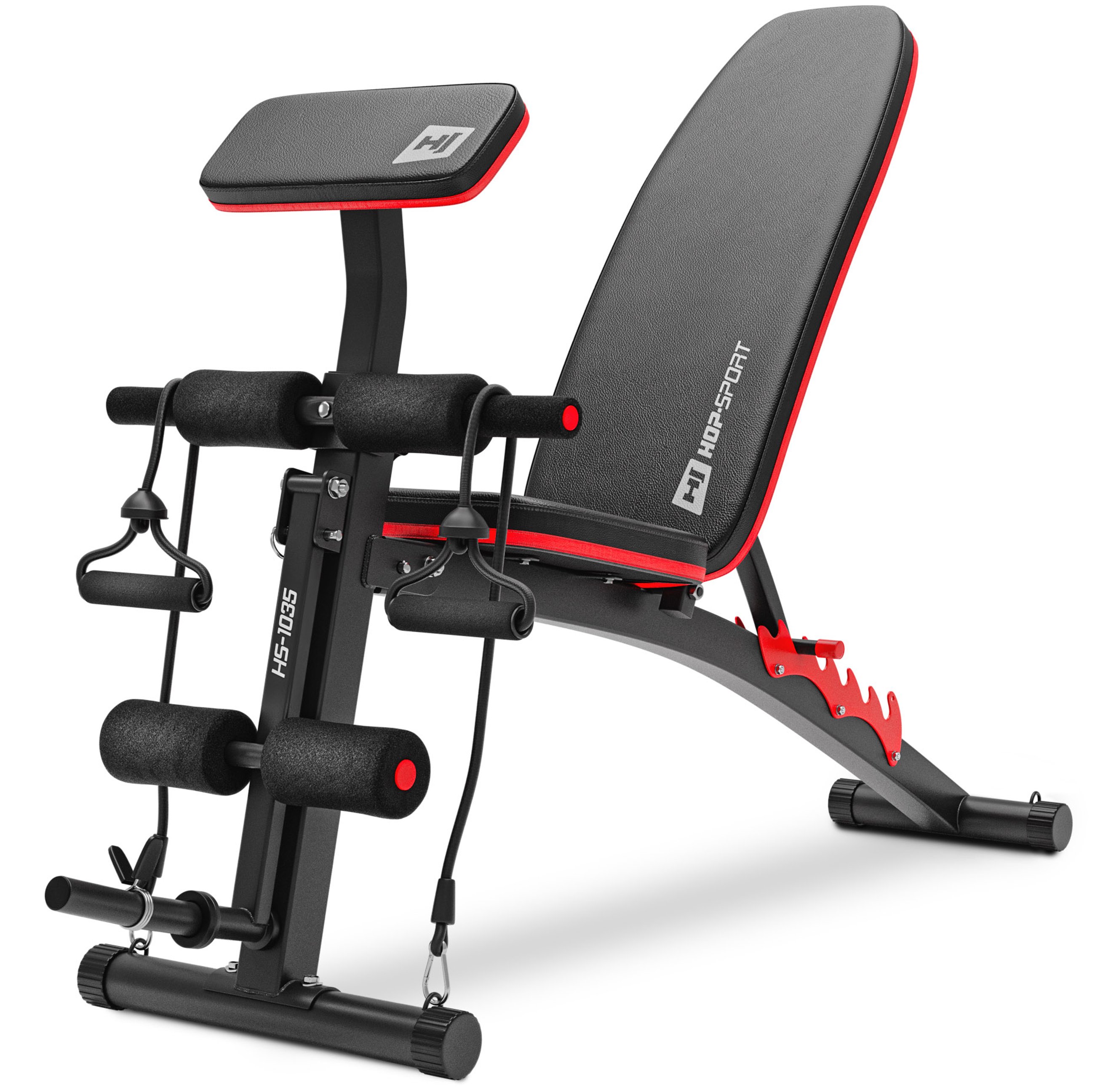 Weight Bench HS-1035 w/ Preacher Curl