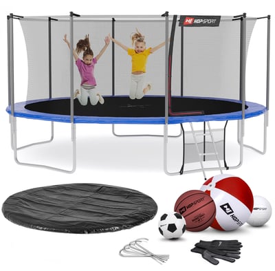 Garden Trampoline 16ft w/ Inner Safety Net