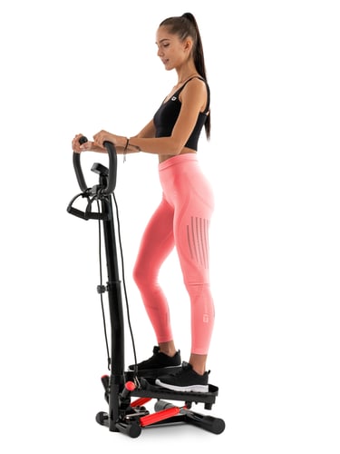 Stepper With Handlebar HS-055S Noble Red