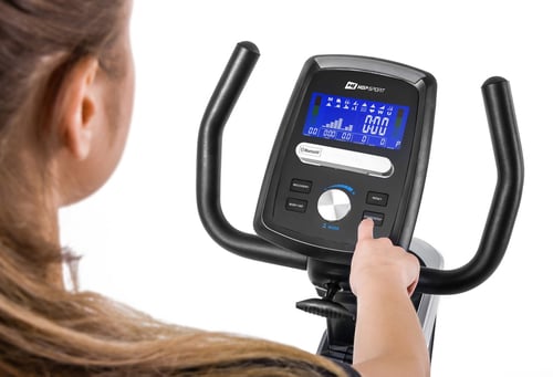 Electromagnetic Recumbent Bike HS-070L Helix Red