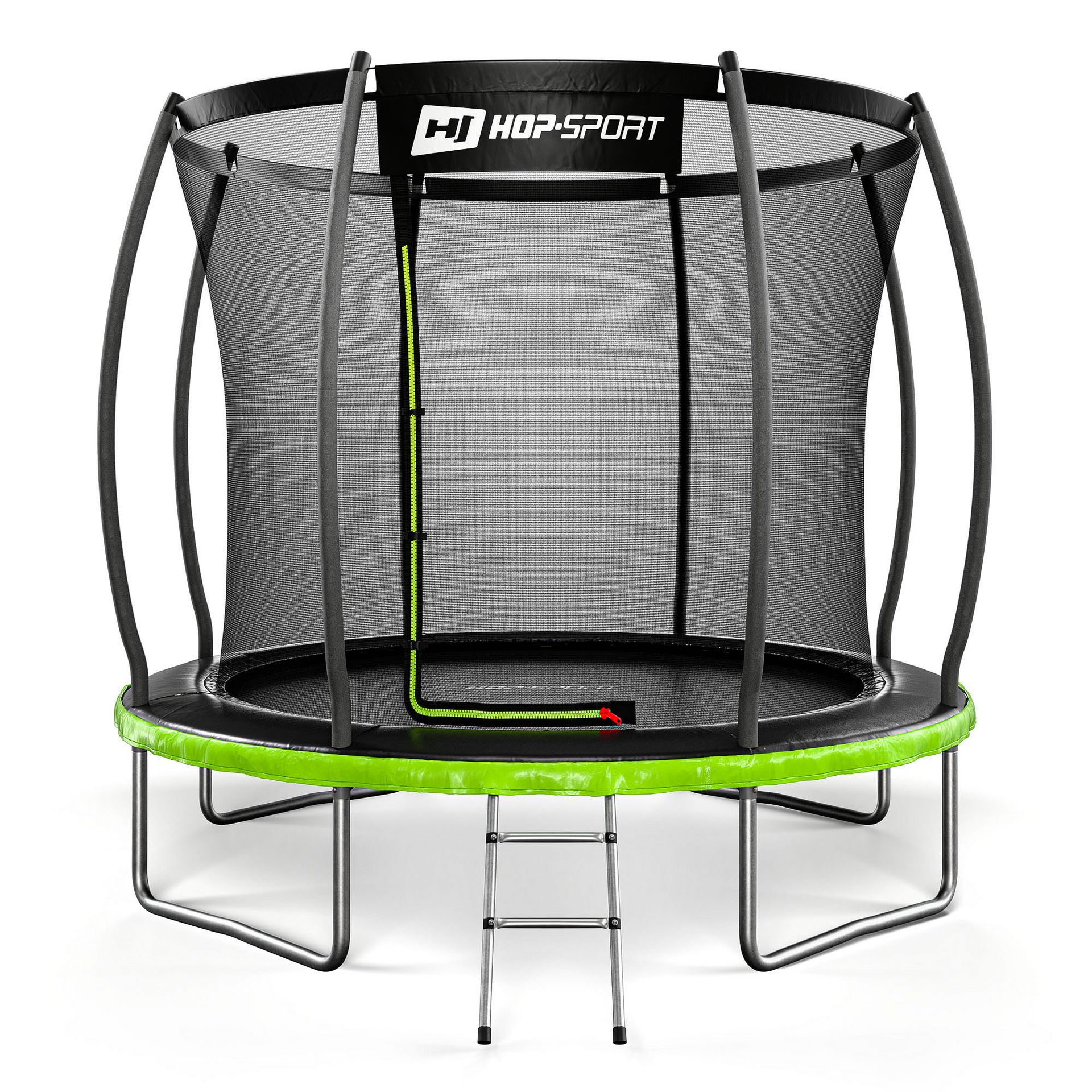 Garden Trampoline 8ft w/ Inner Safety Net - 4 Legs