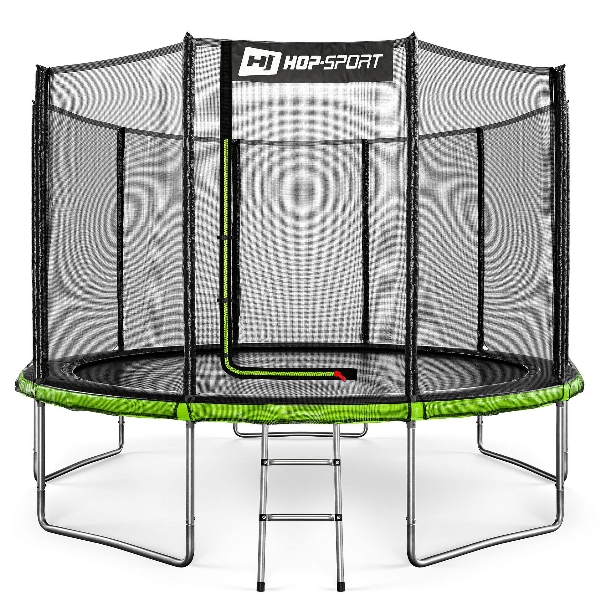 Garden Trampoline 12ft w/ Outer Safety Net - 5 Legs
