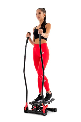 Stepper With Handles HS-045S Slim Red