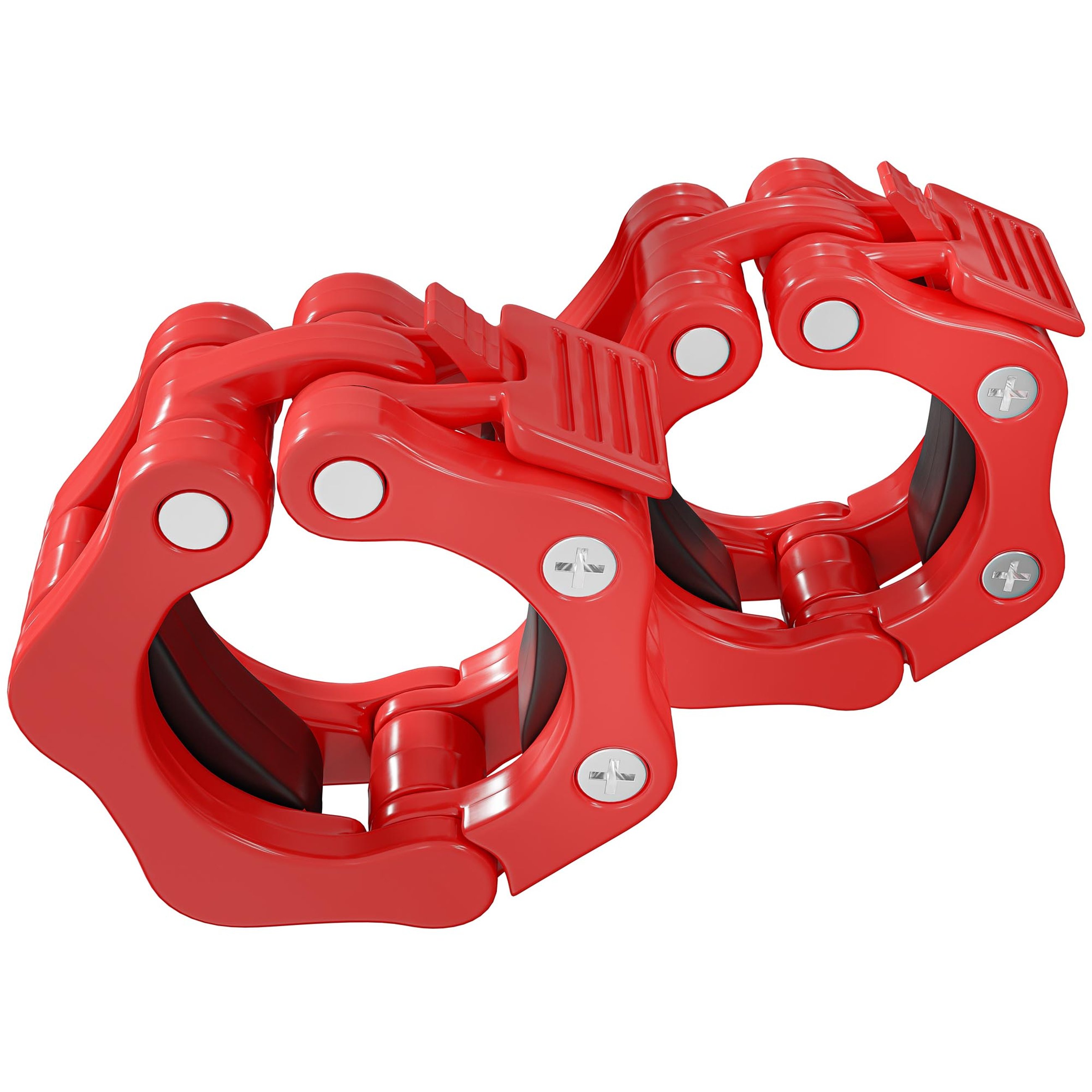 2 Pcs Plastic barbell clamp 30mm HS-PC30