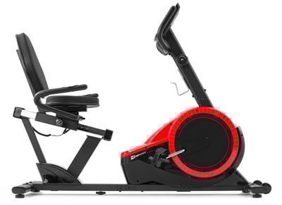 Magnetic Recumbent Bike HS-060L Pulse Red
