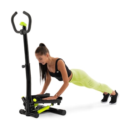 Stepper With Handlebar HS-055S Noble Lime green