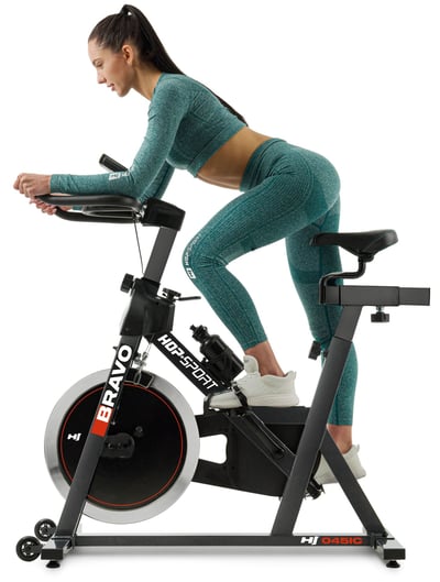 Indoor Cyckle Exercise Bike HS-045IC black