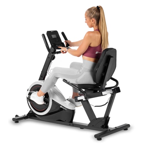 Magnetic Recumbent Bike HS-060L Pulse Silver