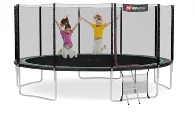 Garden Trampoline 16ft w/ Outer Safety Net