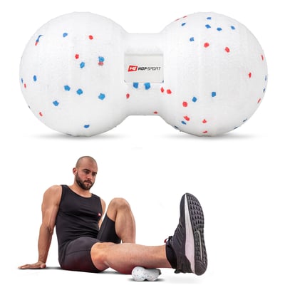 Massage Duo Ball EPP 120 mm white