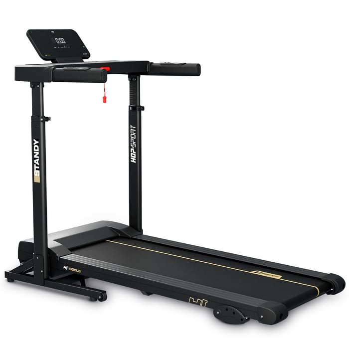 Console LCD du tapis Standy avec connexion Bluetooth Kinomap.