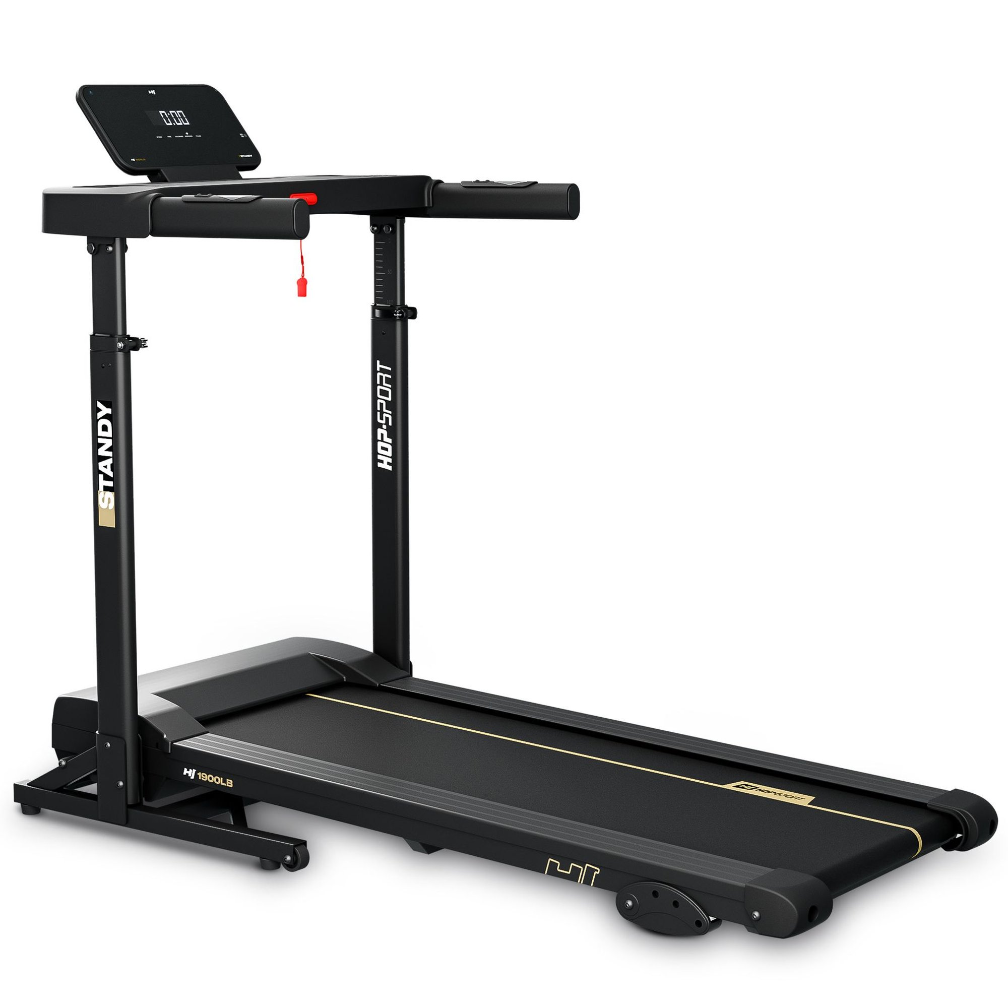 Console LCD du tapis Standy avec connexion Bluetooth Kinomap.