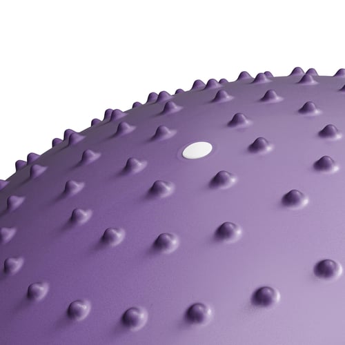 Gym Ball 65 cm with spikes purple