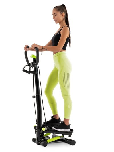 Stepper With Handlebar HS-055S Noble Lime green