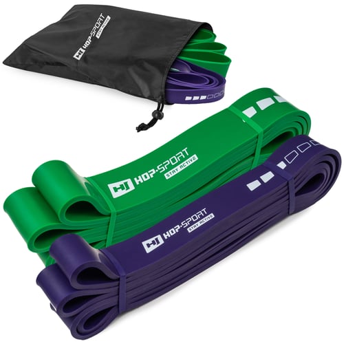 Set of 2 resistance bands 16-57 kg