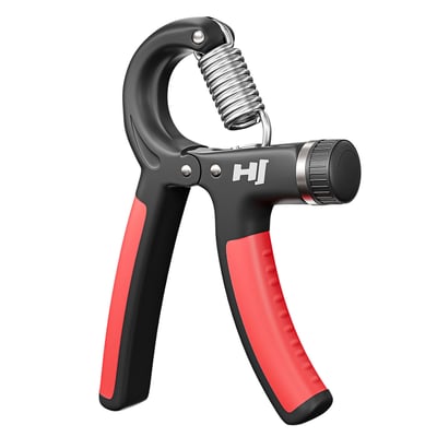 Adjustable Hand Grip Strengthener 5 - 60 kg red