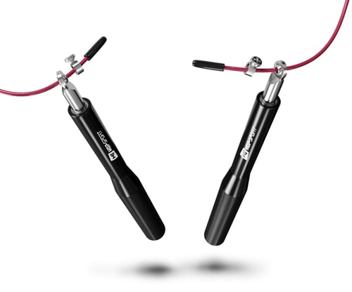 Crossfit Skipping Rope With Bearings Aluminium black