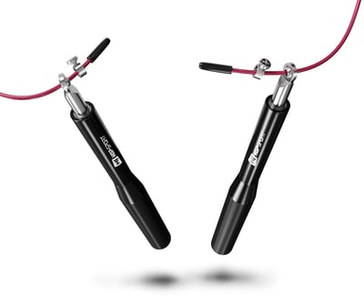 Crossfit Skipping Rope With Bearings Aluminium black