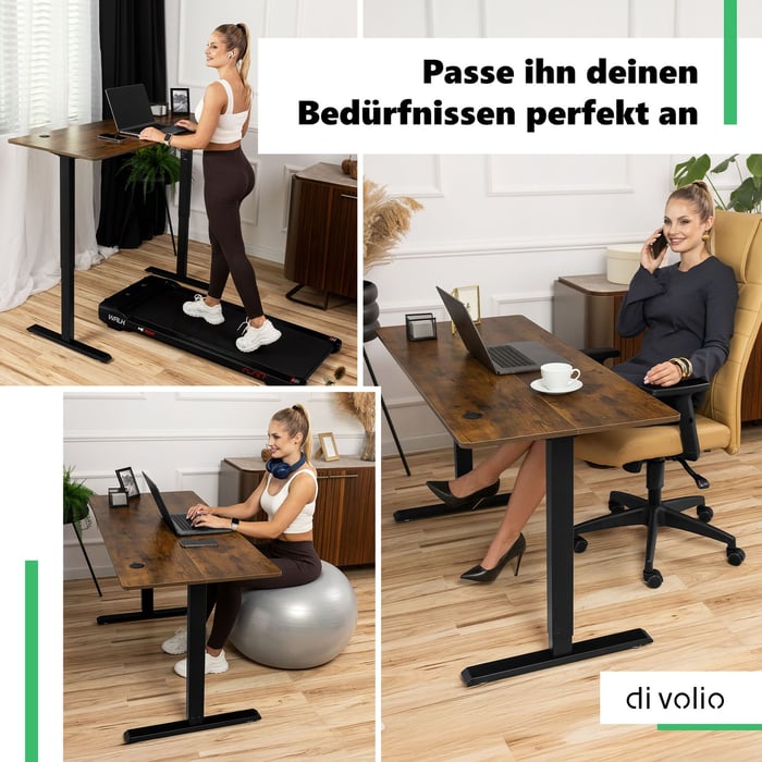 Rollen mit Feststeller im Lieferumfang enthalten
