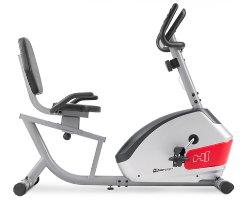 Magnetic Recumbent Bike HS-035L Solo Silver