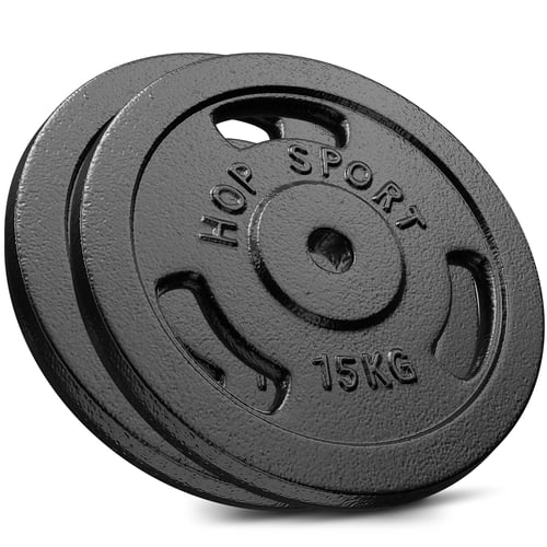 Cast Iron Weights Set 30kg (2x15kg)