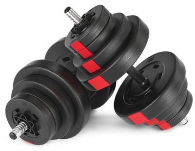 Premium 40 kg Barbell Set with HS-1035 Weight Bench