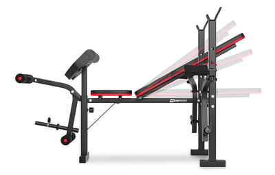 Weight Bench HS-1055 w/ Preacher Curl