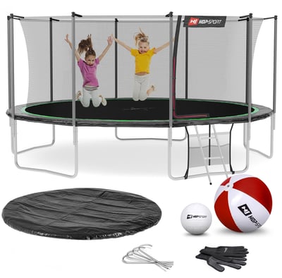 Garden Trampoline 16ft w/ Inner Safety Net