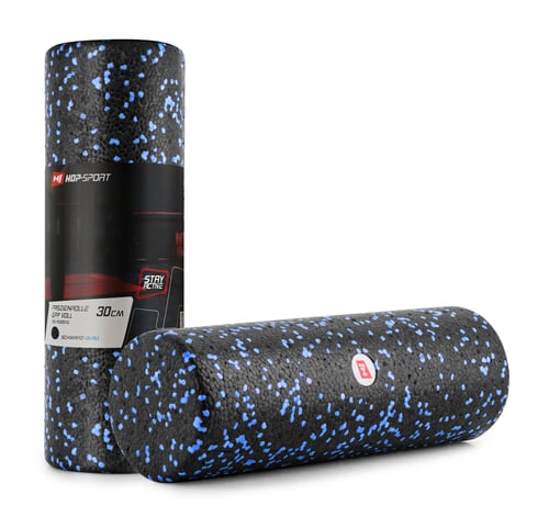 Foam Roller EPP 30 cm Solid black/blau