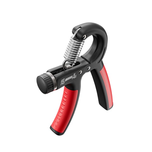 Adjustable Hand Grip Strengthener 5 - 60 kg red