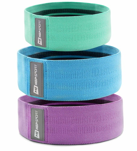 Polyester Resistance Bands [Set of 3]