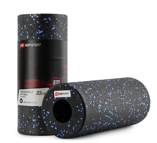 Foam Roller EPP 33cm Hollow blue