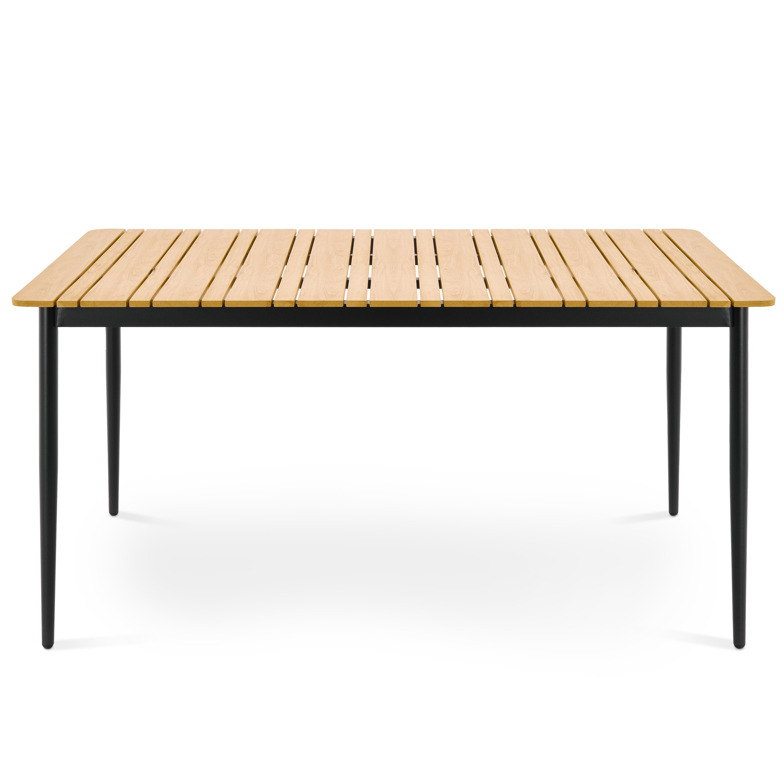 Konstrukcja stołu ogrodowego Nardo do volio wykonana jest z aluminium