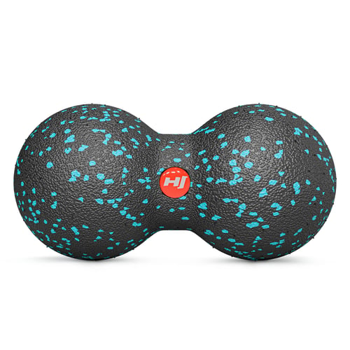 Massage Duo Ball EPP 80 mm blue