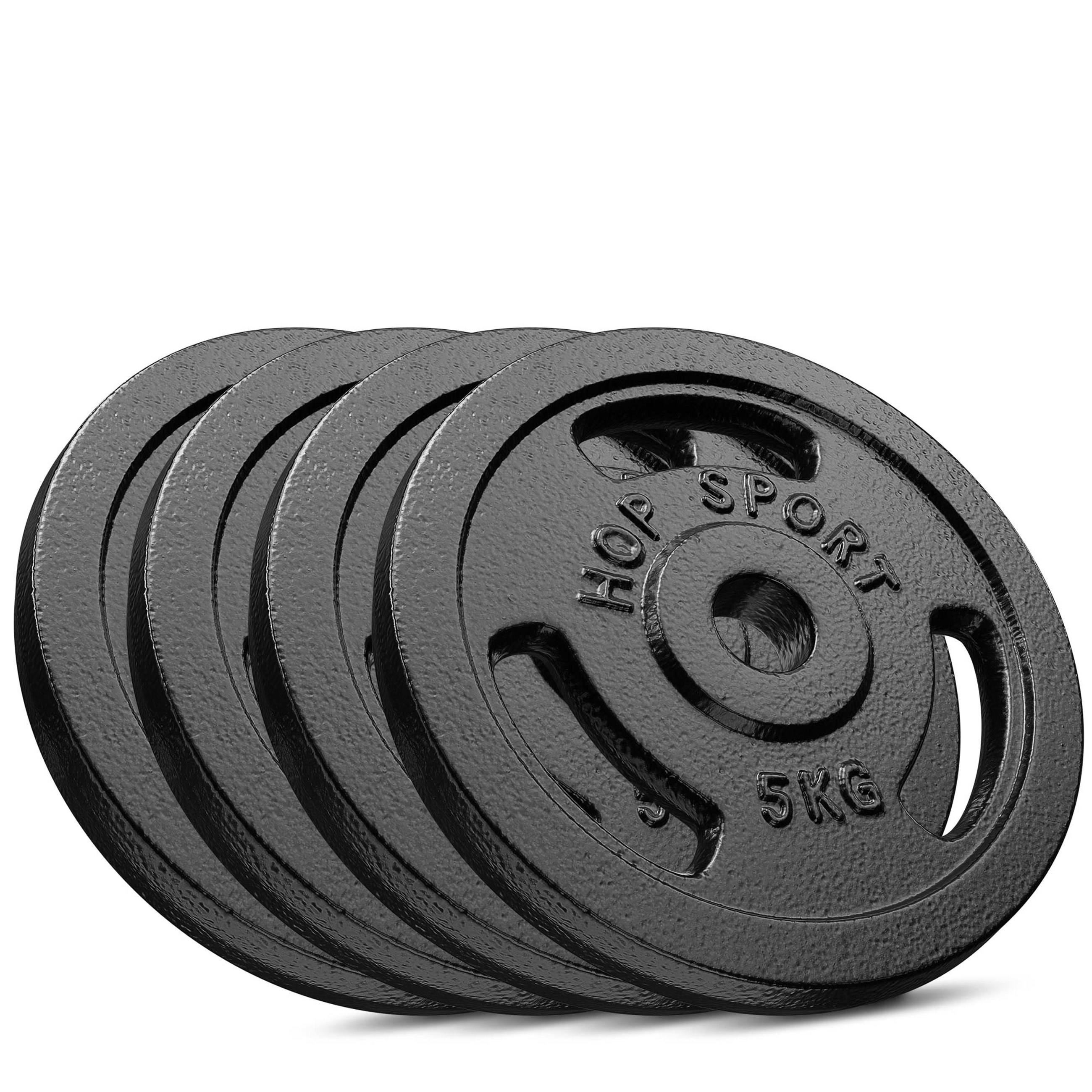 Cast Iron Weights Set 20kg (4x5kg)