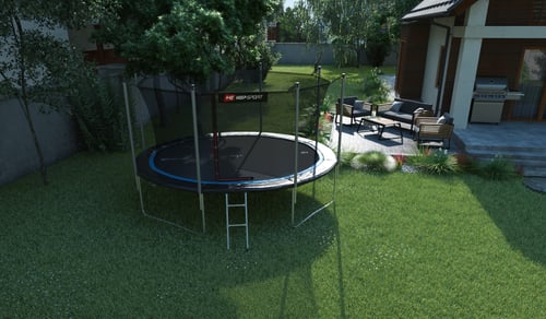 Garden Trampoline 14ft w/ Inner Safety Net