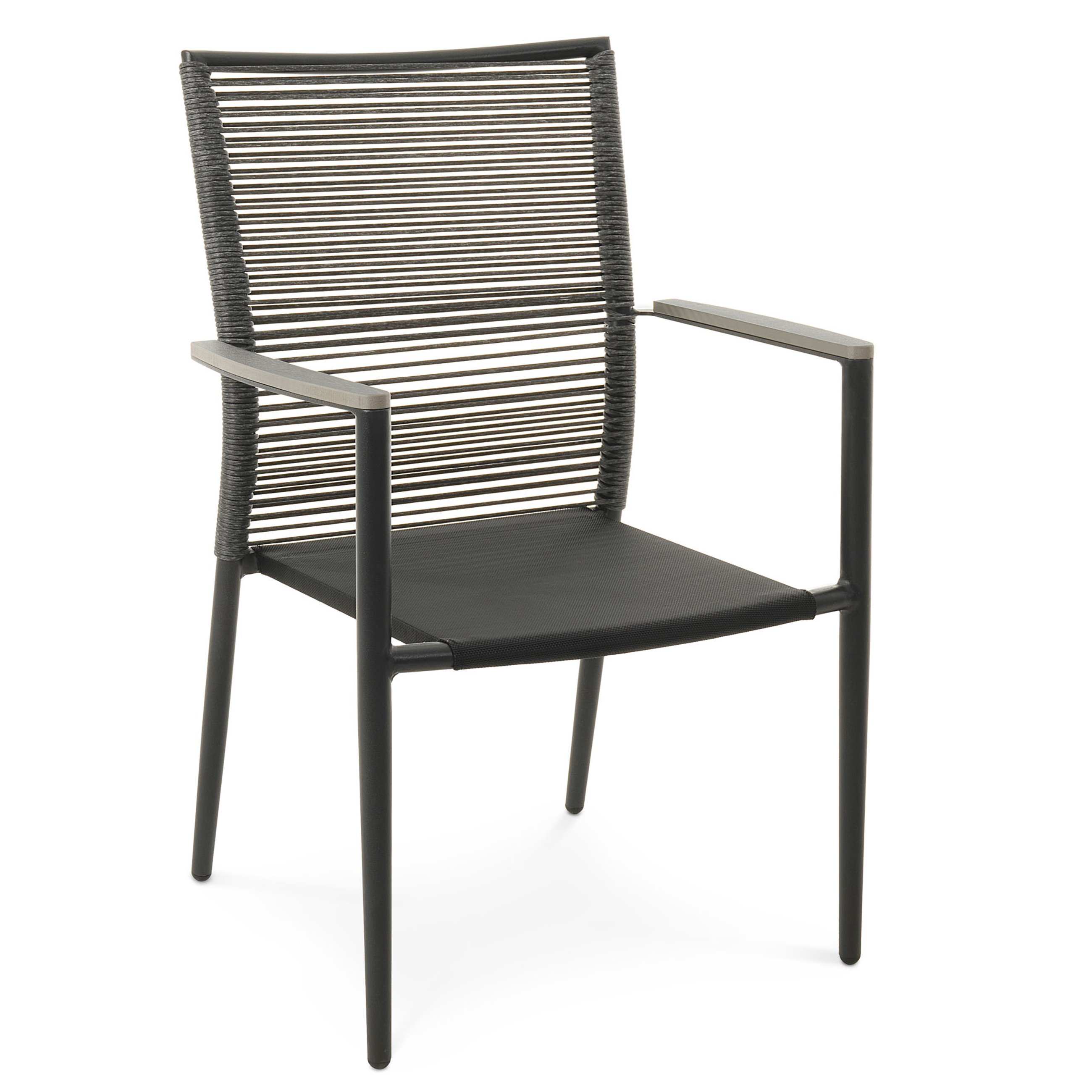 Krzesło ogrodowe Asti marki di volio zostało zaprojektowane z myślą o wygodzie użytkowania