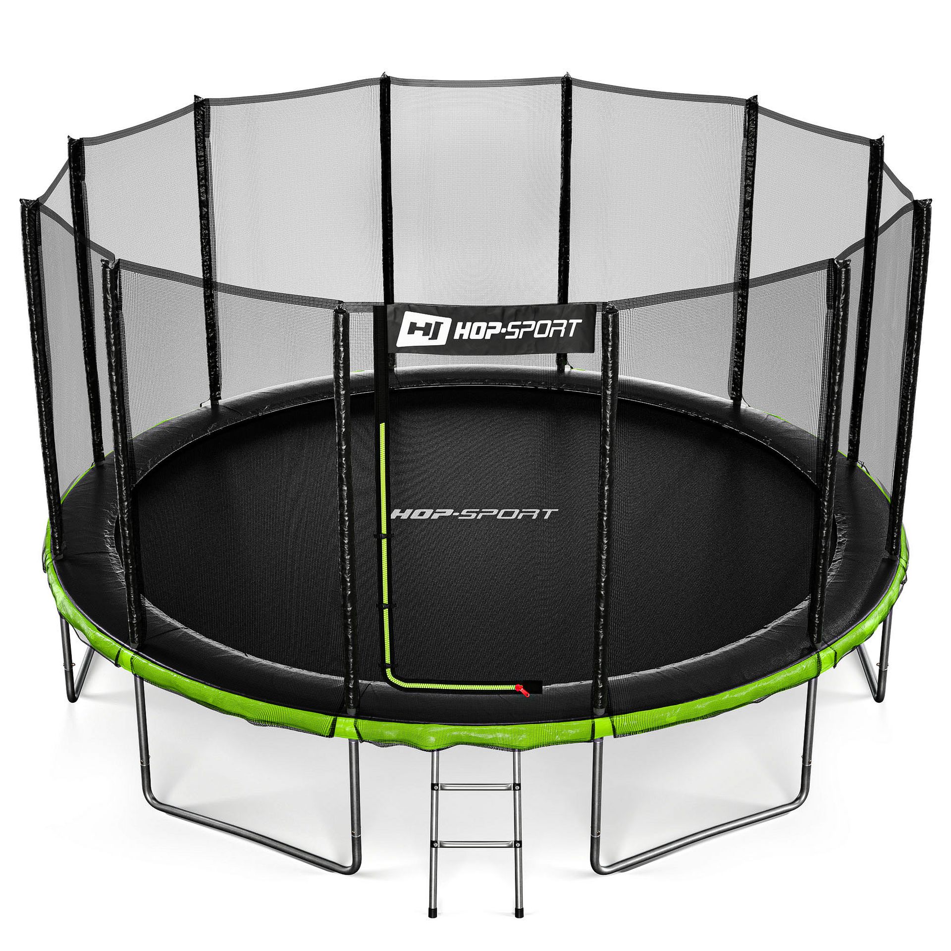 Garden Trampoline 14ft w/ Outer Safety Net - 6 Legs