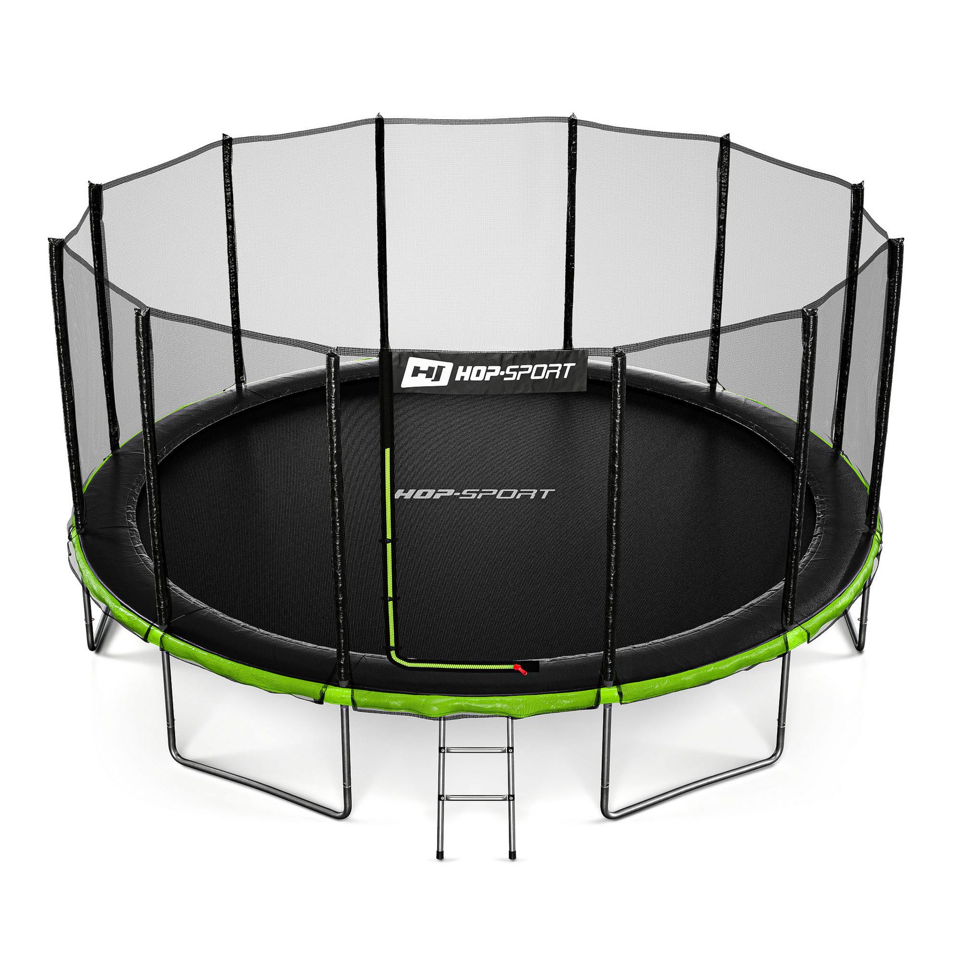 Garden Trampoline 16ft w/ Outer Safety Net - 6 Legs