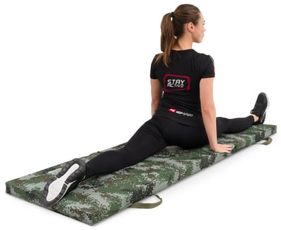 Folding Gymnastic Mat - 5 cm Hard military