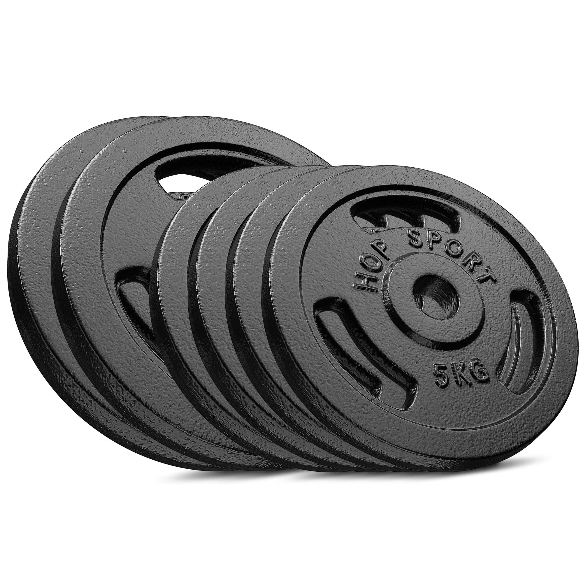 Cast Iron Weights Set 40kg (2x10; 4x5 kg)