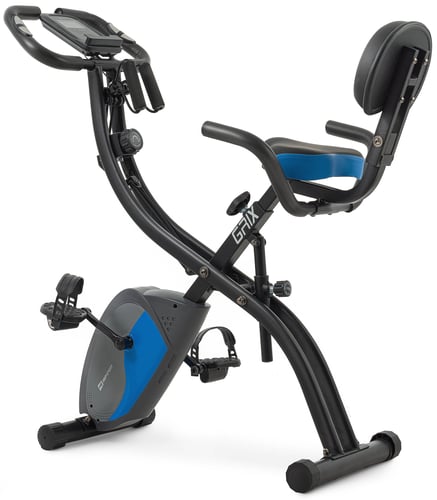 Folding Magnetic Exercise Bike HS-3010X Grix Black