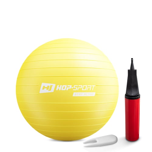 Gym Ball 45cm w/ Pump yellow