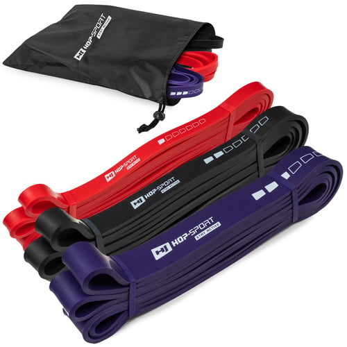 Set of 3 resistance bands 7-39 kg