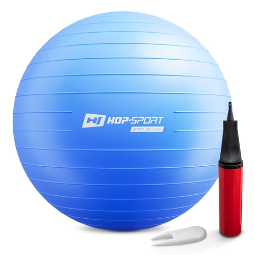 Gym Ball 70 cm w/ Pump blue