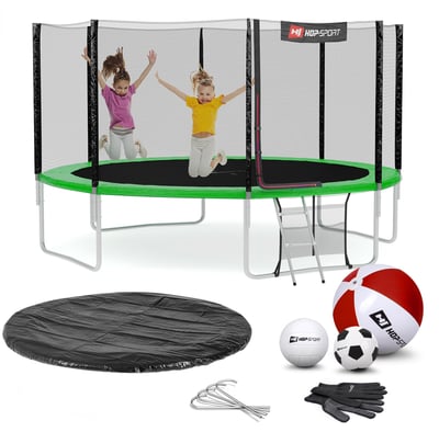 Garden Trampoline 12ft w/ Outer Safety Net